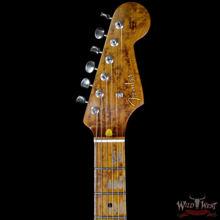 NAMM Fender Custom Shop 30th Anniversary LTD 1956 Roasted Stratocaster Relic Aged Vintage White - Image 8