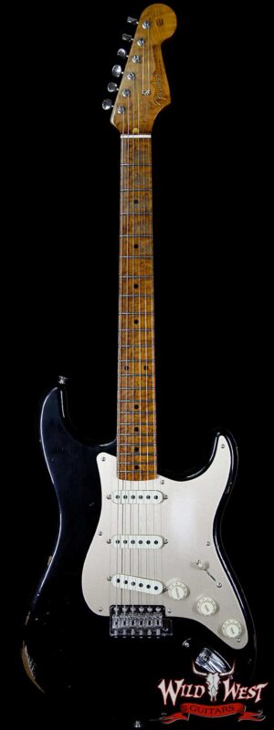 2017 NAMM Fender Custom Shop 30th Anniversary LTD 1956 Roasted Stratocaster Relic Aged Black