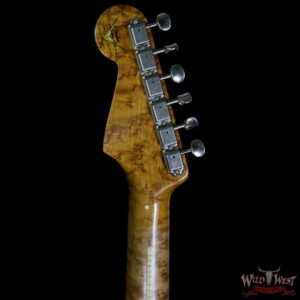 2017 NAMM Fender Custom Shop 30th Anniversary LTD 1956 Roasted Stratocaster Relic Faded Sonic Blue - Image 10