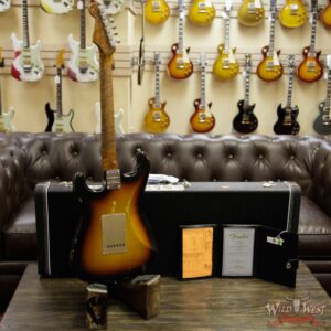 Fender Custom Shop Roasted 1960 Stratocaster Relic Birdseye Maple Neck AAA Rosewood Slab Board 3 Tone Sunburst - Image 11
