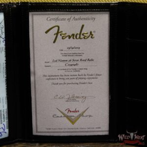 Fender Custom Shop 1956 Roasted Stratocaster Relic AAA Birdseye Maple Neck & Fingerboard Aged Vintage White - Image 17