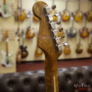 Fender Custom Shop 1956 Roasted Stratocaster Relic AAA Birdseye Maple Neck & Fingerboard Aged Vintage White - Image 9