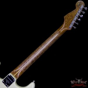Fender Custom Shop 1956 Roasted Stratocaster Relic AAA Birdseye Maple Neck & Fingerboard Aged Vintage White - Image 10