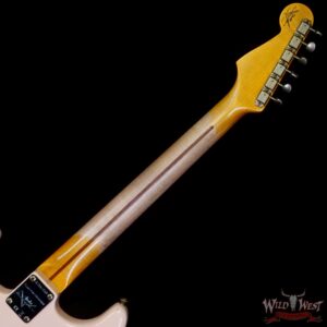 Fender Custom Shop 1956 Stratocaster Hand-Wound Master Design Bone Tone Pickups Journeyman Relic Super Faded Aged Shell Pink - Image 5