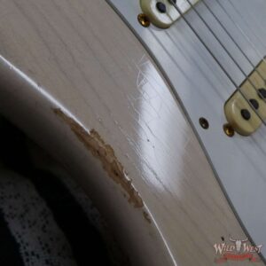 Fender Custom Shop 1956 Stratocaster Hand-Wound Pickups Relic Gold Hardware Aged White Blonde - Image 9