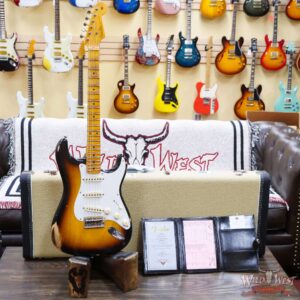 Fender Custom Shop 1956 Stratocaster Hand-Wound Pickups Relic Faded 2 Tone Sunburst - Image 6