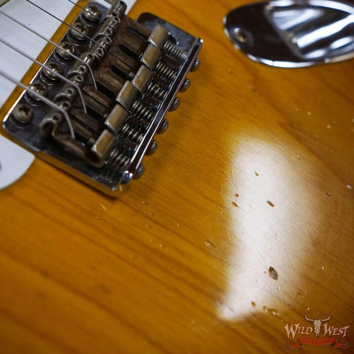 Fender Custom Shop 1956 Stratocaster Hand-Wound Pickups Relic Faded 2 Tone Sunburst - Image 9