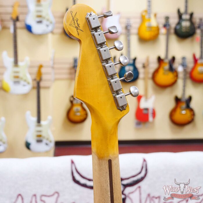 Fender Custom Shop 1956 Stratocaster Hand-Wound Pickups Relic Faded 2 Tone Sunburst - Image 11