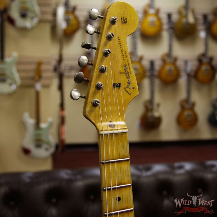 Fender Custom Shop 1956 Stratocaster HSS Heavy Relic Matte Army 2 - Image 7