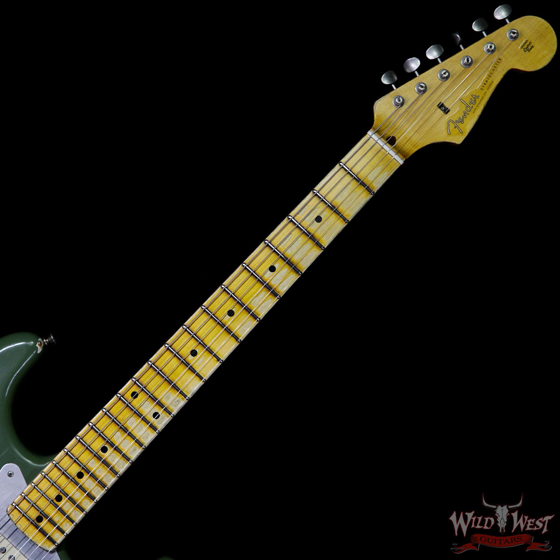 fendercs-1956strathssgr-mattearmy2-r95624-nf__wwg.jpg Fender Custom Shop 1956 Stratocaster HSS Heavy Relic Matte Army 2 - Image 8