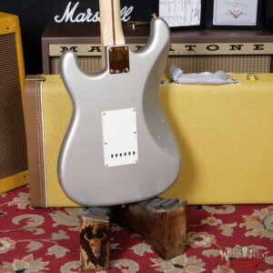 Fender Custom Shop 1956 Stratocaster NOS Ash Body Quatersawn Maple Neck Hand-Wound Pickups Inca Silver - Image 11