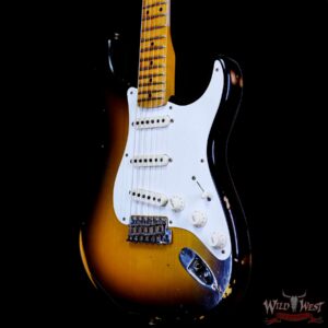 Fender Custom Shop ‘57 1957 Stratocaster Hand-Wound Pickups Relic Wide-Fade 2-Color Sunburst - Image 2