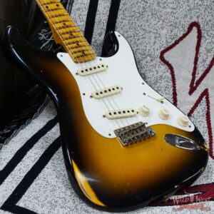 Fender Custom Shop ‘57 1957 Stratocaster Hand-Wound Pickups Relic Wide-Fade 2-Color Sunburst - Image 8