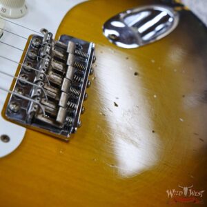 Fender Custom Shop ‘57 1957 Stratocaster Hand-Wound Pickups Relic Wide-Fade 2-Color Sunburst - Image 9
