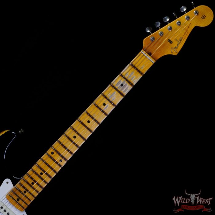 Fender Custom Shop ‘57 1957 Stratocaster Hand-Wound Pickups Relic Wide-Fade 2-Color Sunburst - Image 4