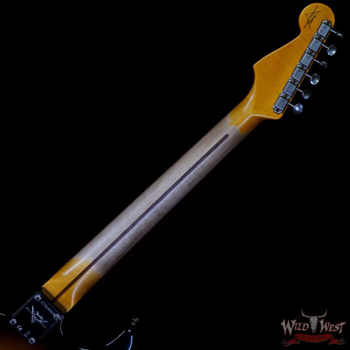 Fender Custom Shop ‘57 1957 Stratocaster Hand-Wound Pickups Relic Wide-Fade 2-Color Sunburst - Image 5