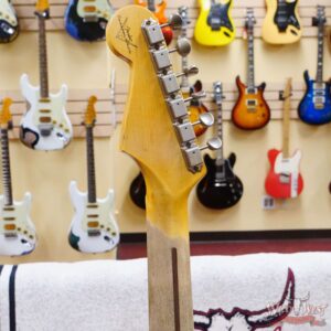Fender Custom Shop 1957 Stratocaster Hand-Wound Pickups Quatersawn Maple Neck Relic Aged HLE Gold - Image 10