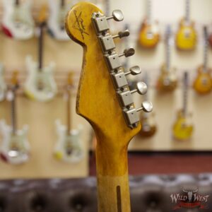 Fender Custom Shop 1957 Stratocaster Heavy Relic Maple Neck 2 Tone Sunburst - Image 9