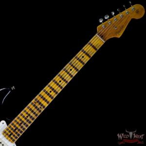 Fender Custom Shop 1957 Stratocaster Heavy Relic Maple Neck 2 Tone Sunburst - Image 8