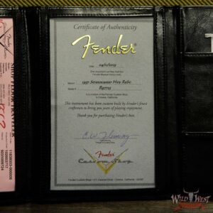 Fender Custom Shop 1957 Stratocaster Reissue Heavy Relic Maple Neck Black - Image 14
