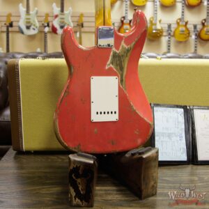 Fender Custom Shop 1957 Stratocaster Heavy Relic Maple Neck Fiesta Red - Image 15