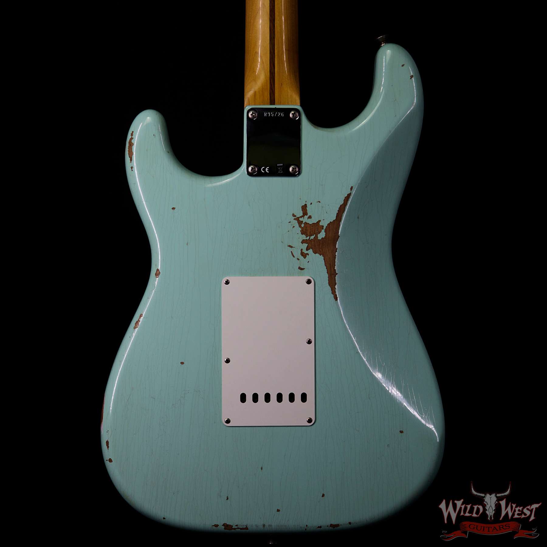 fendercs-1957strathr-sfg-r95726-bb__wwg.jpg Fender Custom Shop 1957 Stratocaster Relic Maple Neck Surf Green - Image 6