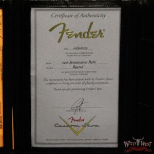 Fender Custom Shop 1957 Stratocaster Relic Maple Neck Surf Green - Image 15