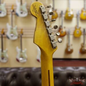 Fender Custom Shop 1957 Stratocaster Relic Maple Neck Surf Green - Image 9