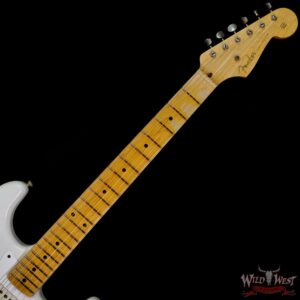 Fender Custom Shop Limited 1957 Ash Stratocaster Hardtail Hand-wound Pickups Journeyman Relic Indian Ivory - Image 4