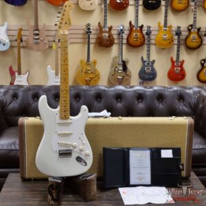 Fender Custom Shop Limited 1957 Ash Stratocaster Hardtail Hand-wound Pickups Journeyman Relic Indian Ivory - Image 6