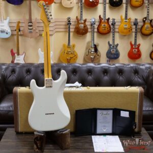 Fender Custom Shop Limited 1957 Ash Stratocaster Hardtail Hand-wound Pickups Journeyman Relic Indian Ivory - Image 9