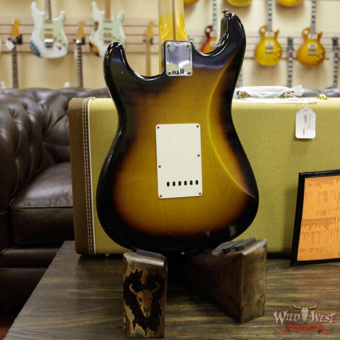 Fender Custom Shop 1957 Stratocaster Journeyman Relic with Dirty Neck 2 Tone Sunburst - Image 15