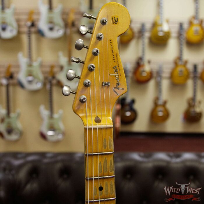 Fender Custom Shop 1957 Stratocaster Journeyman Relic with Dirty Neck 2 Tone Sunburst - Image 7