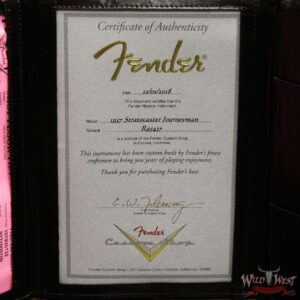 Fender Custom Shop 1957 Stratocaster Maple Neck Journeyman Relic with Dirty Neck Black - Image 15