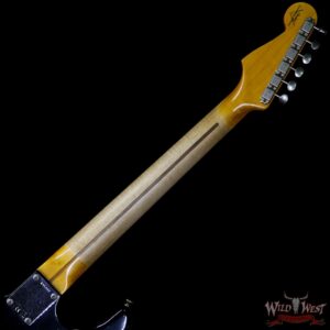 Fender Custom Shop 1957 Stratocaster Maple Neck Journeyman Relic with Dirty Neck Black - Image 10