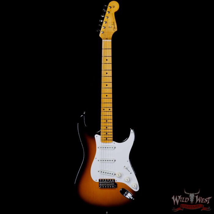Fender Custom Shop Thin Skin 1957 Stratocaster with Hand-Wound Pickups NOS 2 Tone Sunburst - Image 3