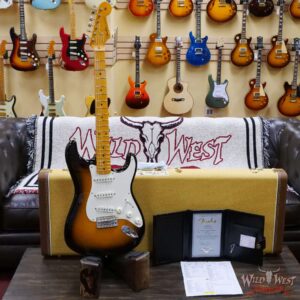Fender Custom Shop Thin Skin 1957 Stratocaster with Hand-Wound Pickups NOS 2 Tone Sunburst - Image 6