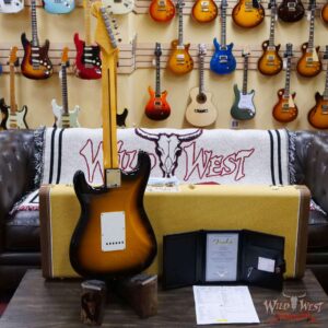Fender Custom Shop Thin Skin 1957 Stratocaster with Hand-Wound Pickups NOS 2 Tone Sunburst - Image 9