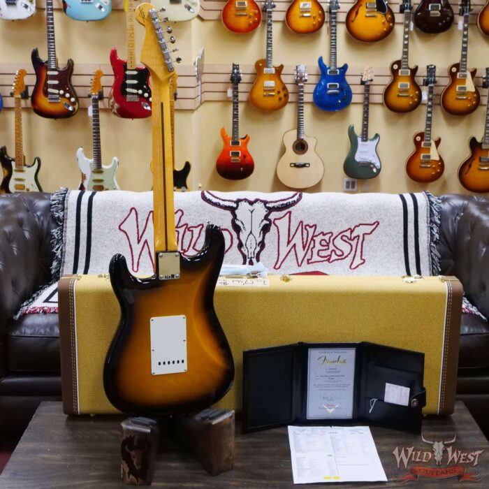 Fender Custom Shop Thin Skin 1957 Stratocaster with Hand-Wound Pickups NOS 2 Tone Sunburst - Image 9