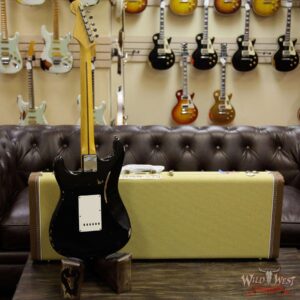 Fender Custom Shop Collection 1957 Stratocaster Relic Maple Neck & Fretboard Black - Image 13