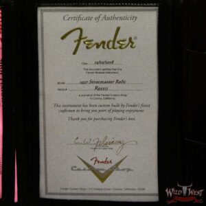 Fender Custom Shop 1957 Stratocaster Relic Maple Neck Fiesta Red - Image 11