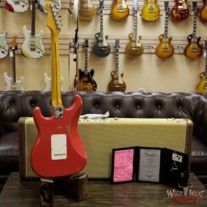 Fender Custom Shop 1957 Stratocaster Relic Maple Neck Fiesta Red - Image 14