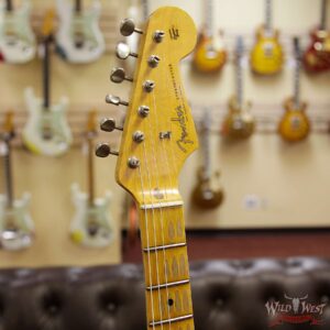 Fender Custom Shop 1957 Stratocaster Relic Maple Neck Fiesta Red - Image 7
