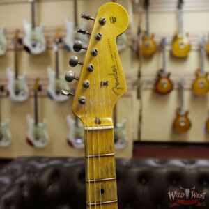 Fender Custom Shop 1957 Stratocaster Relic Maple Neck Graffiti Yellow - Image 7