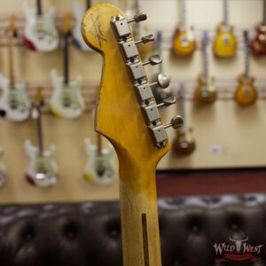Fender Custom Shop 1957 Stratocaster Heavy Relic Maple Neck Surf Green - Image 9
