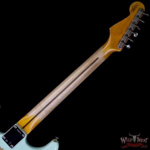 Fender Custom Shop 1957 Stratocaster Heavy Relic Maple Neck Surf Green - Image 10