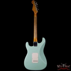 Fender Custom Shop 1957 Stratocaster Relic Maple Neck Surf Green - Image 5