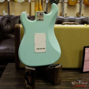 Fender Custom Shop 1957 Stratocaster Relic Maple Neck Surf Green - Image 14