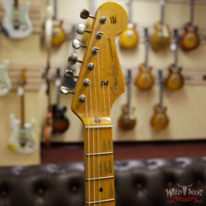 Fender Custom Shop 1957 Stratocaster Relic Maple Neck Surf Green - Image 7