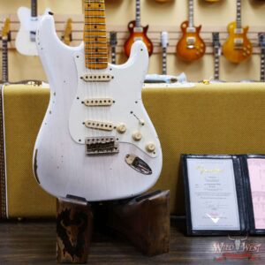 Fender Custom Shop 1957 Stratocaster Relic Ash Body Quartersawn Maple Neck Mary Kaye Blonde - Image 8